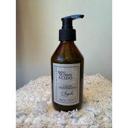 baño crema vidrio